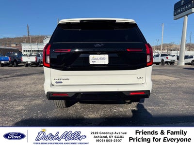 2026 Ford Expedition MAX Platinum