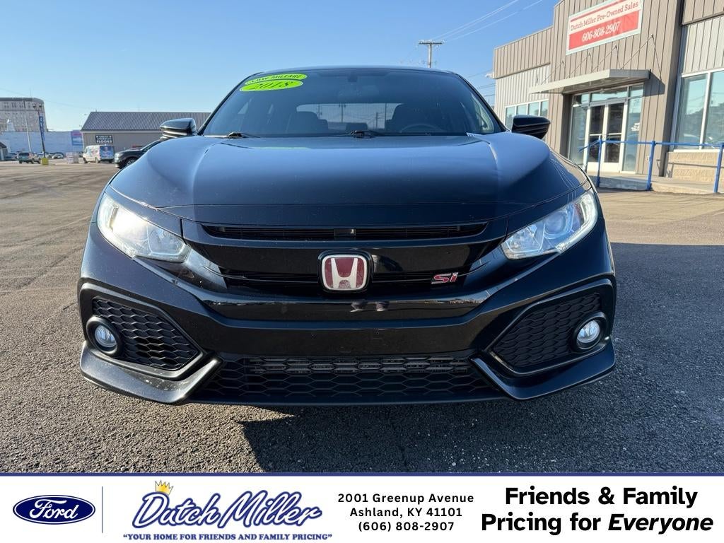 Used 2018 Honda Civic Si with VIN 2HGFC1E5XJH707777 for sale in Ashland, KY