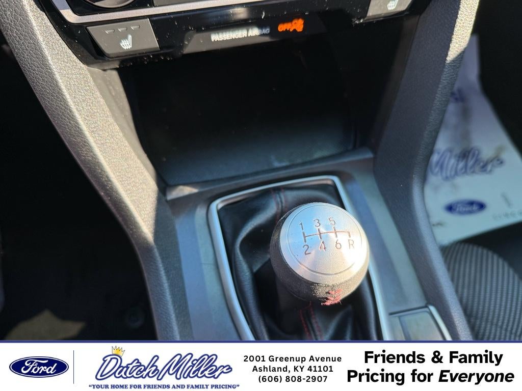 2018 Honda Civic Si (M6)